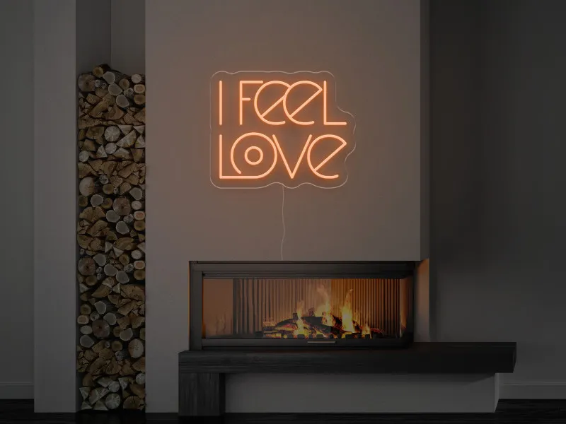 I Feel Love - Semn Luminos LED Neon