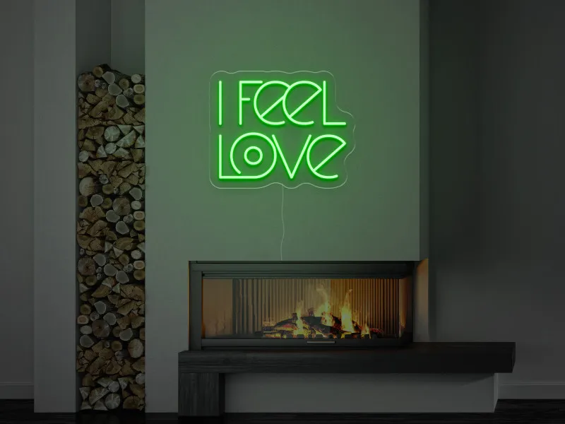 I Feel Love - Semn Luminos LED Neon