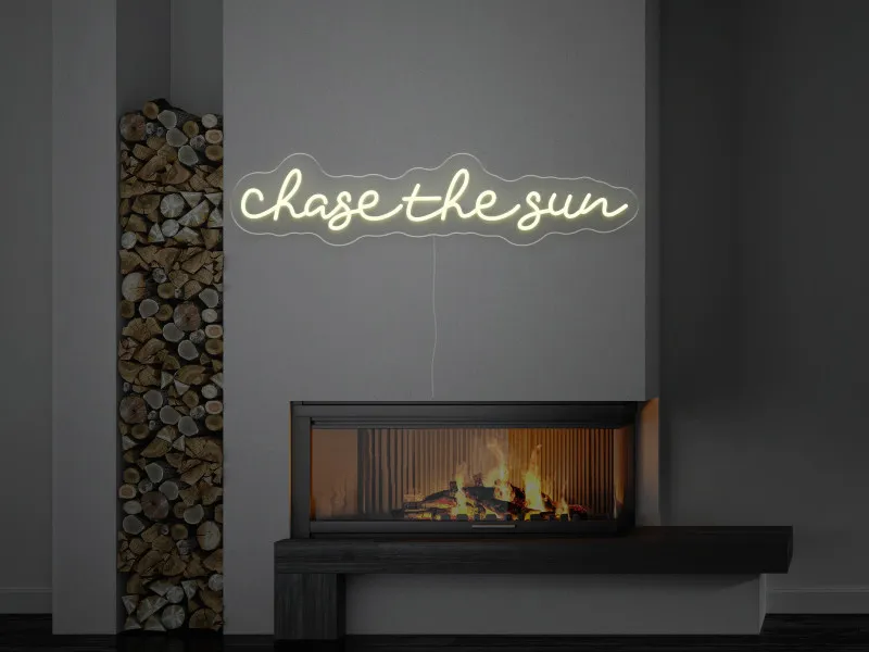 Chase the sun - Semn Luminos LED Neon