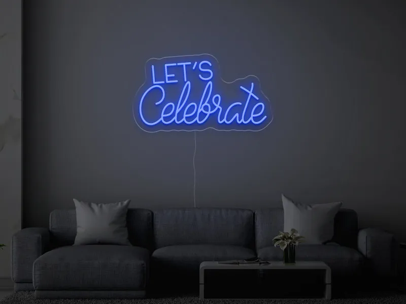 Let`s Celebrate - Insegne al neon a LED