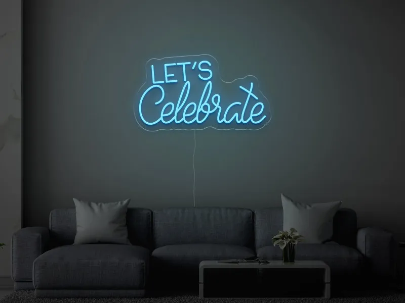 Let`s Celebrate - Insegne al neon a LED