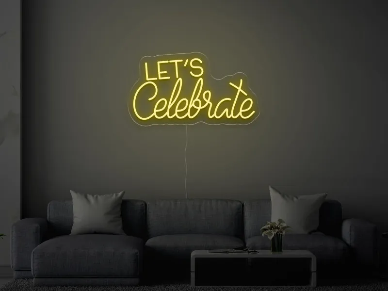 Let`s Celebrate - Insegne al neon a LED