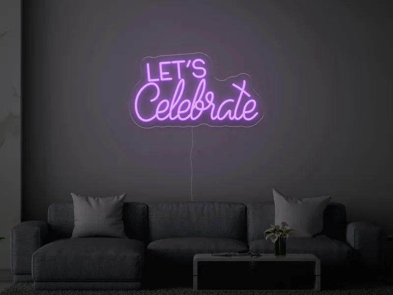 Let`s Celebrate - Insegne al neon a LED