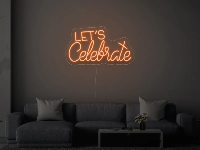 Let`s Celebrate - Insegne al neon a LED