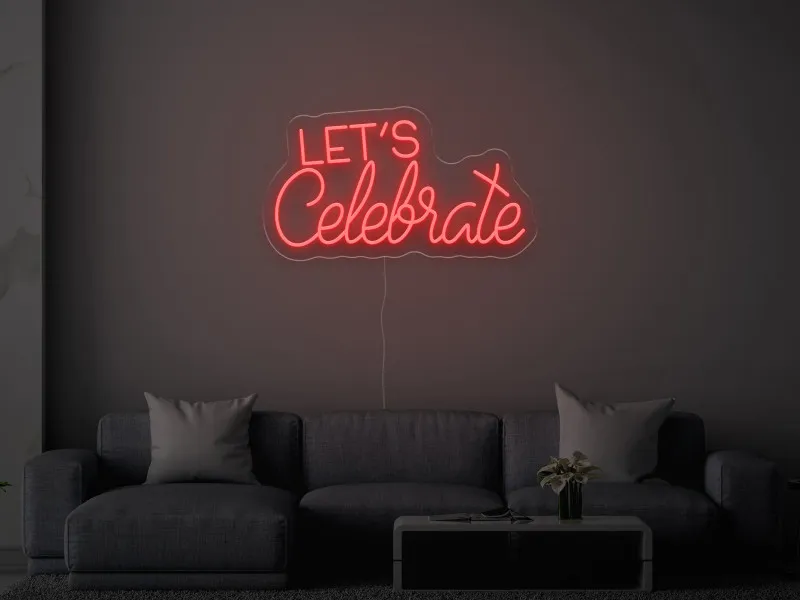Let`s Celebrate - Insegne al neon a LED