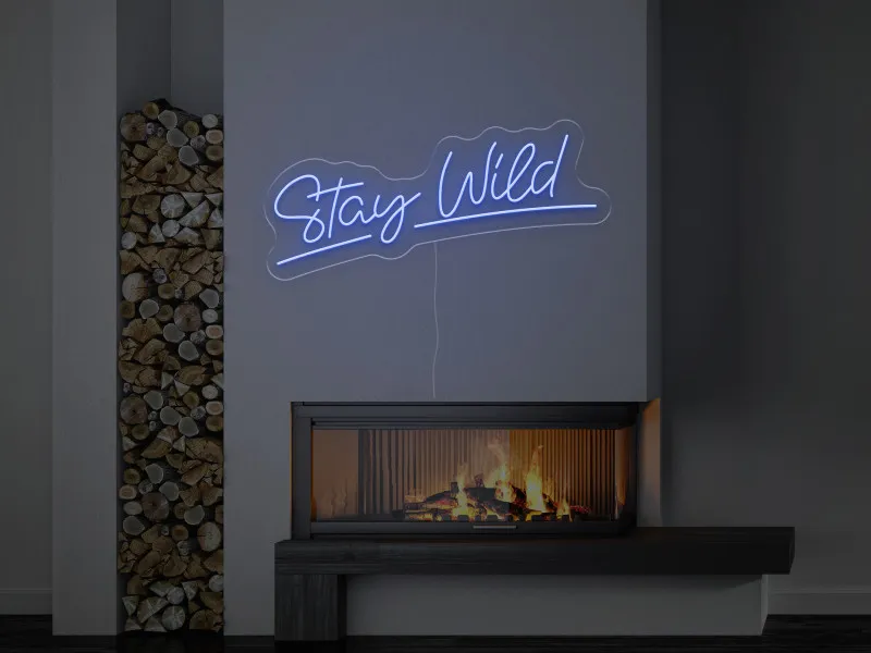 Stay Wild - Semn Luminos LED Neon