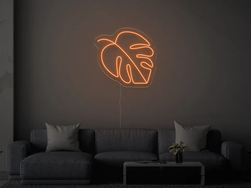 Frunza - Semn Luminos LED Neon