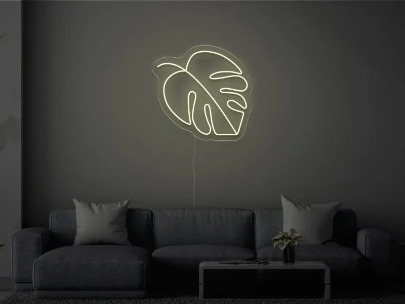 Frunza - Semn Luminos LED Neon