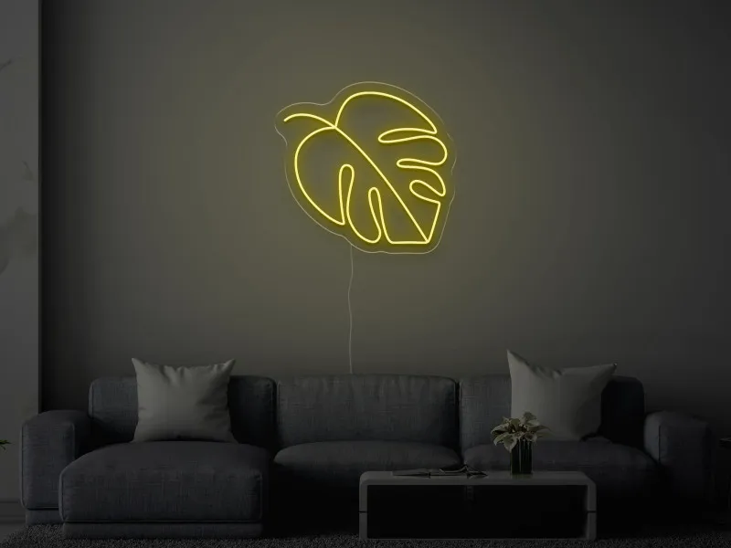 Frunza - Semn Luminos LED Neon