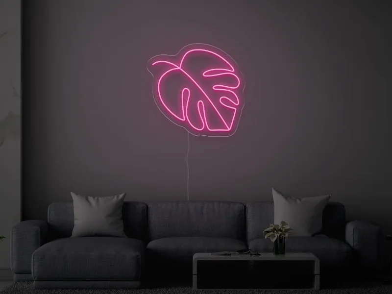 Frunza - Semn Luminos LED Neon