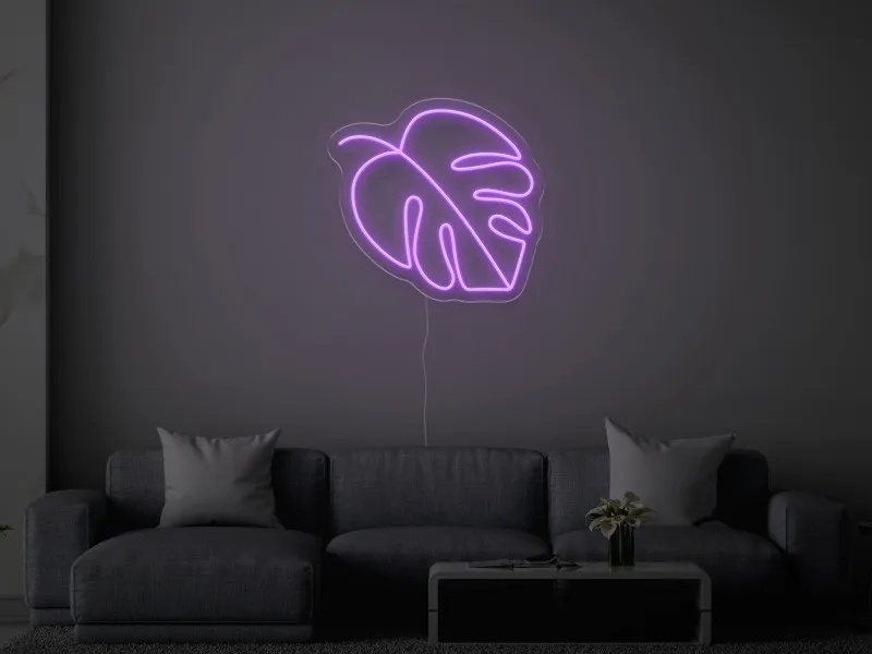 Frunza - Semn Luminos LED Neon