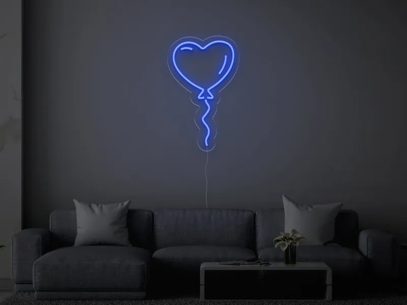 Heart Balloon - Semn Luminos LED Neon