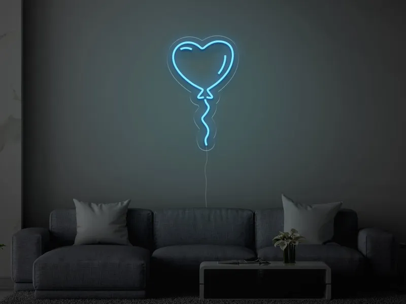 Heart Balloon - Semn Luminos LED Neon