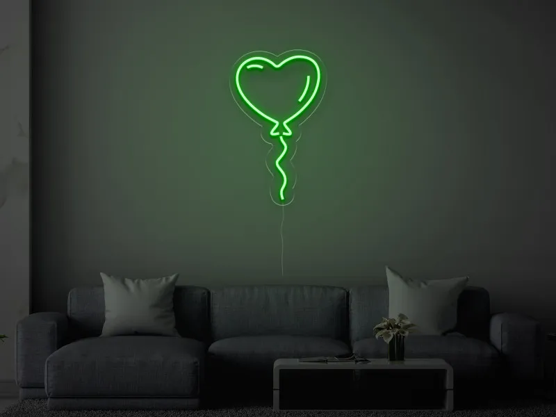 Heart Balloon - Semn Luminos LED Neon
