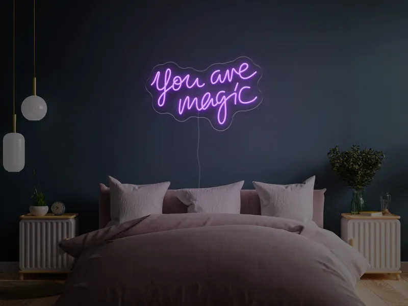 You are magic - Semn Luminos LED Neon