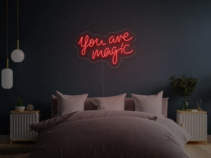 You are magic - Semn Luminos LED Neon