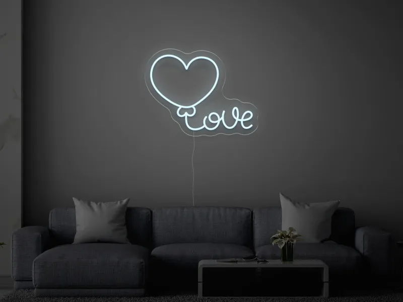 Love - Semn Luminos LED Neon