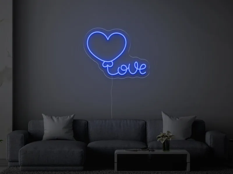 Love - Semn Luminos LED Neon