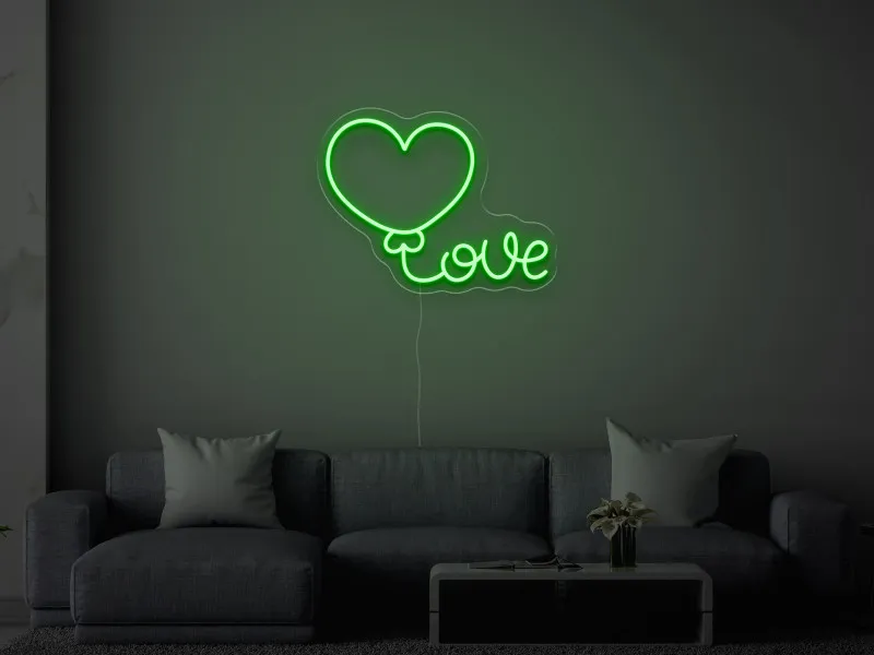 Love - Semn Luminos LED Neon