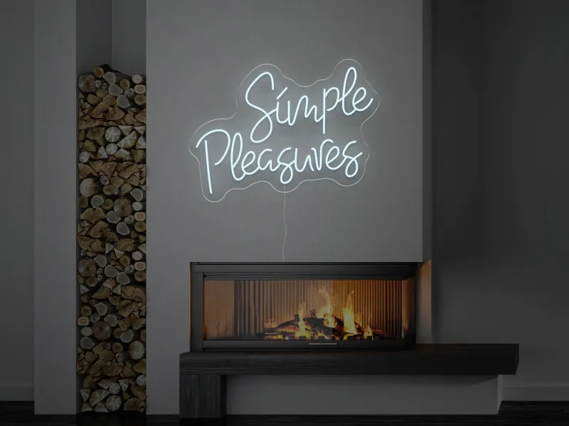 Simple Pleasures - Semn Luminos LED Neon