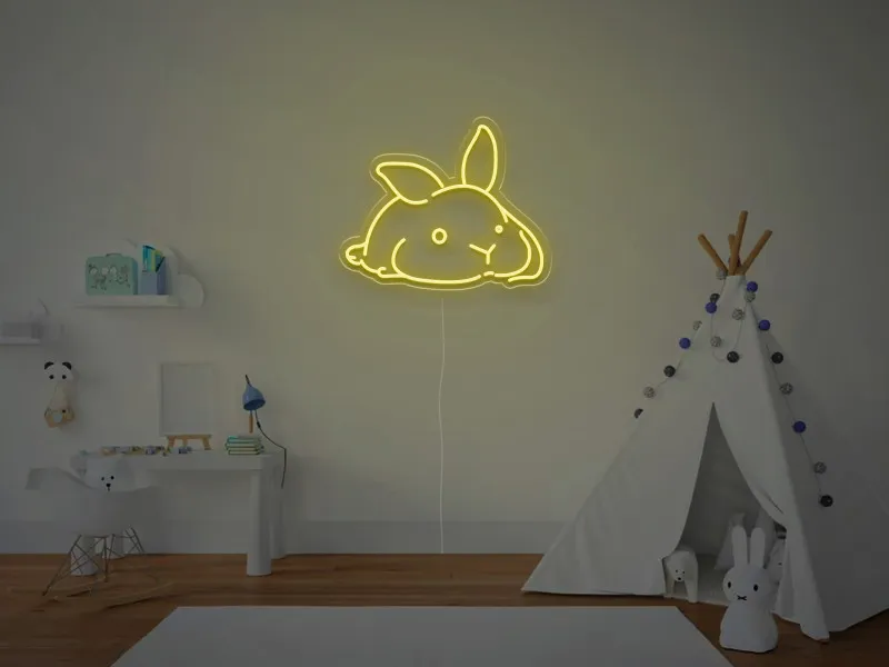 Iepuras Tolanit - Semn Luminos LED Neon