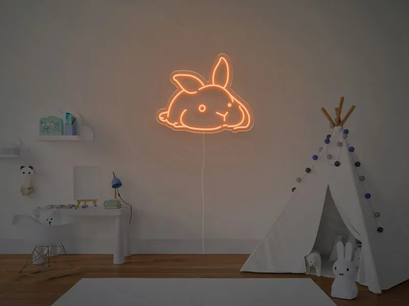 Iepuras Tolanit - Semn Luminos LED Neon