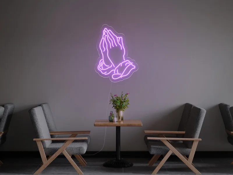 Rugaciune - Semn Luminos LED Neon