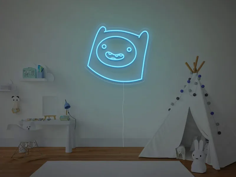 Finn the Human - Semn Luminos LED Neon