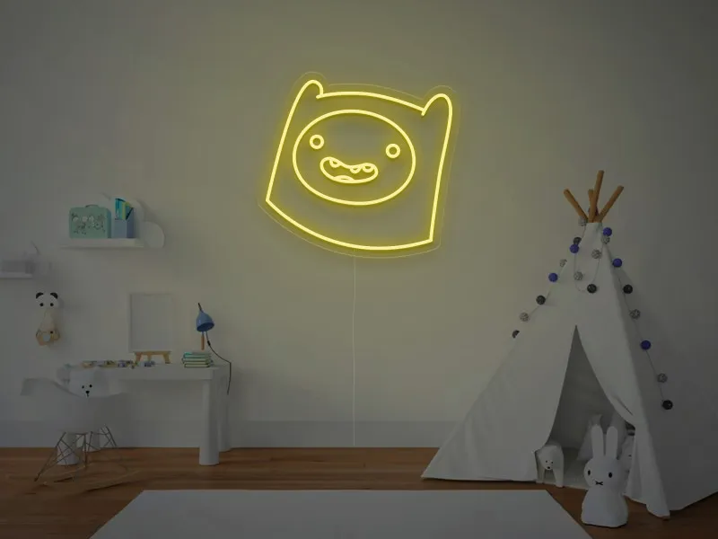 Finn the Human - Semn Luminos LED Neon