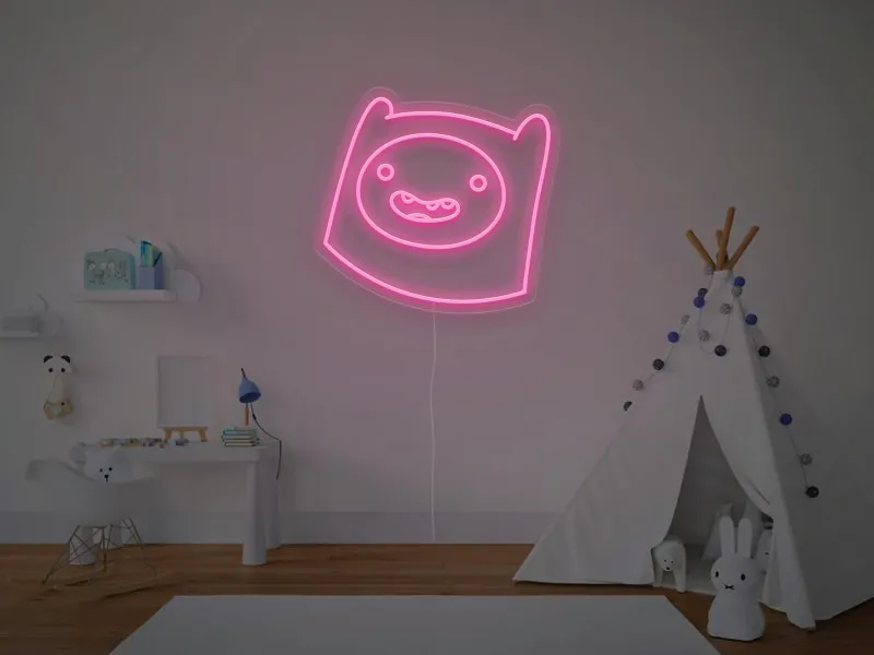 Finn the Human - Semn Luminos LED Neon