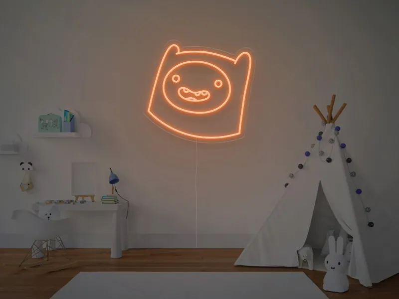 Finn the Human - Semn Luminos LED Neon