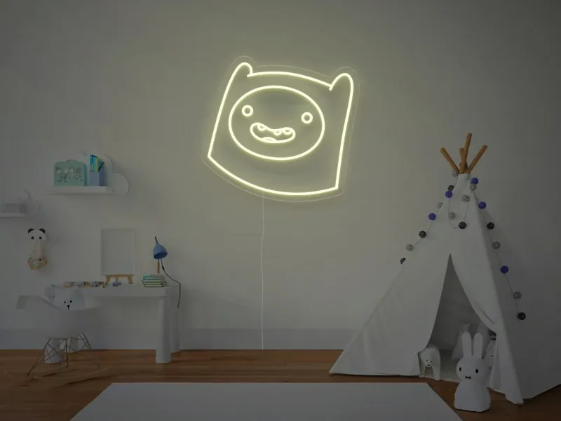 Finn the Human - Semn Luminos LED Neon