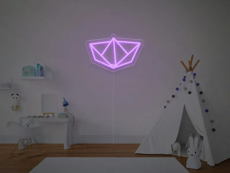 Paperboat - Semn Luminos LED Neon