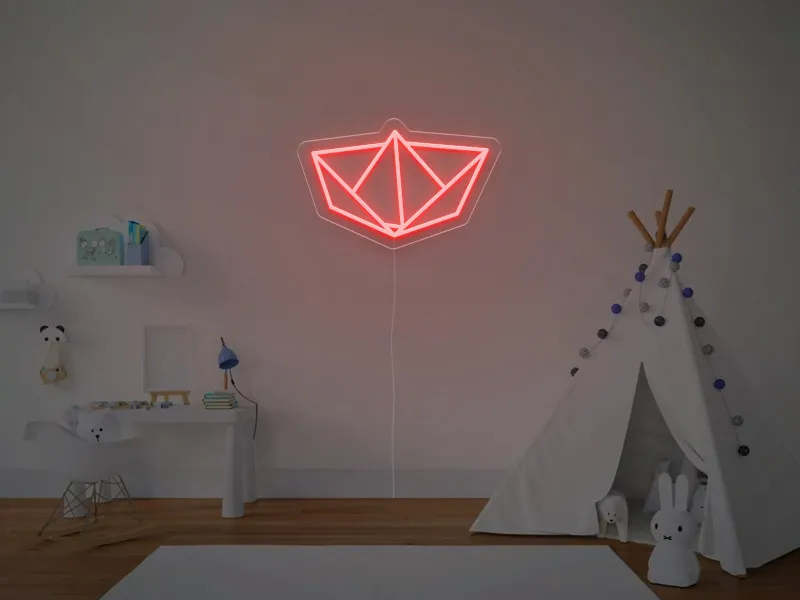 Paperboat - Semn Luminos LED Neon