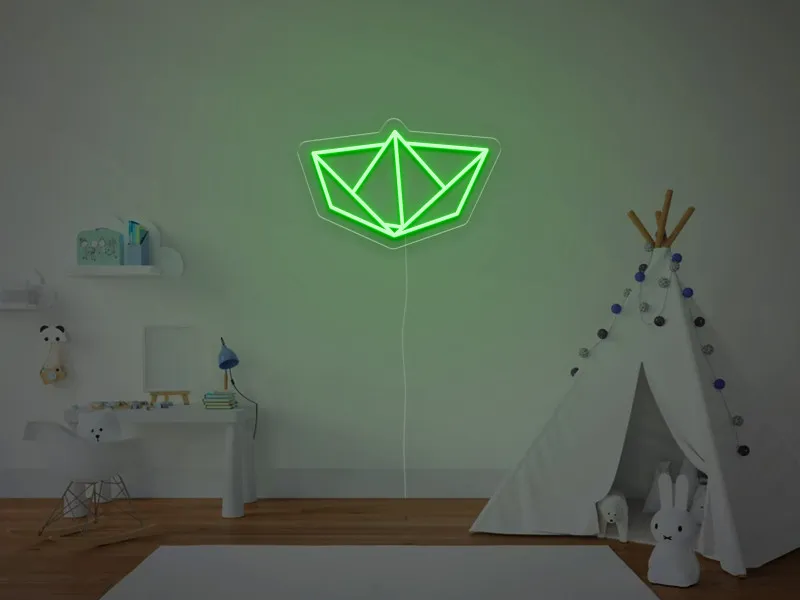 Paperboat - Semn Luminos LED Neon