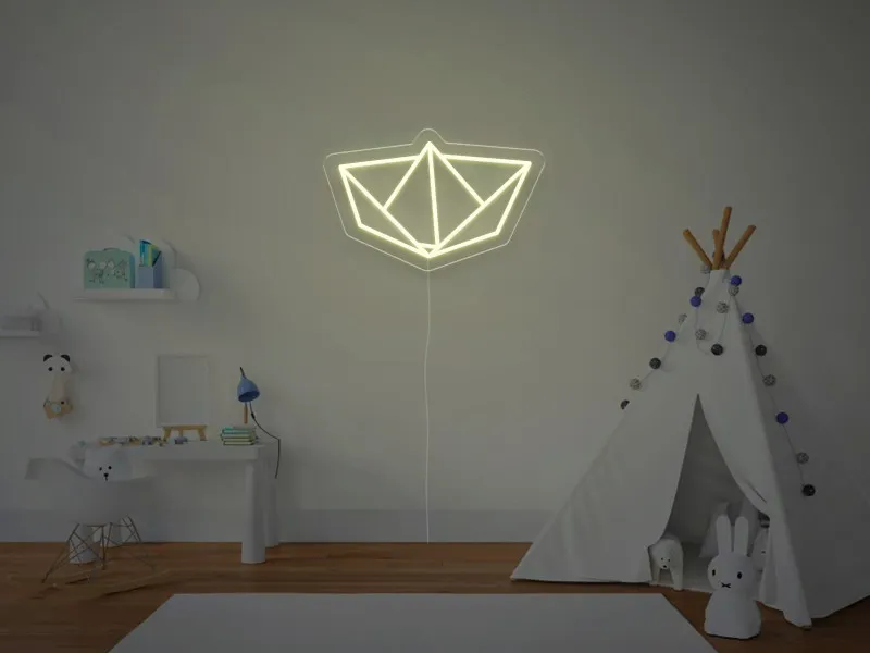 Paperboat - Semn Luminos LED Neon