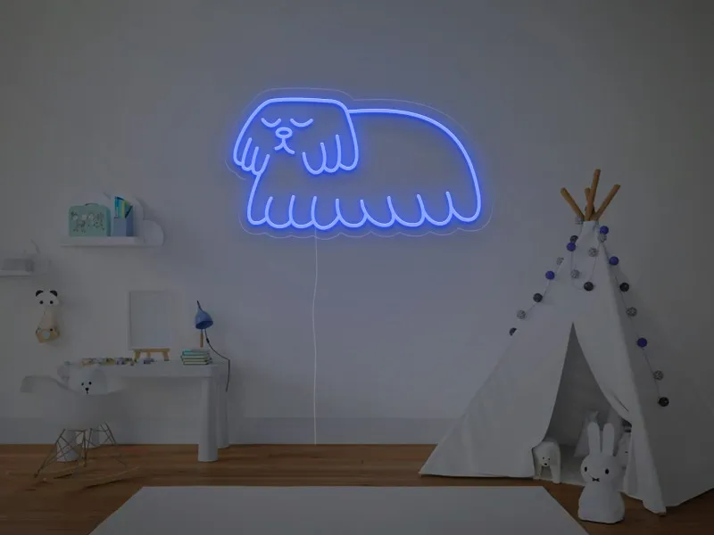 Midnight Gospel Dog - Semn Luminos LED Neon