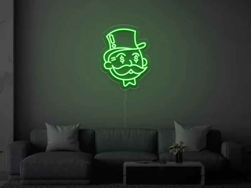 Monopoly - Semn Luminos LED Neon