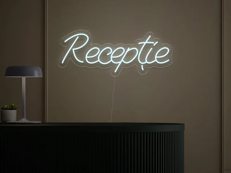 Receptie -  Semn Luminos LED Neon