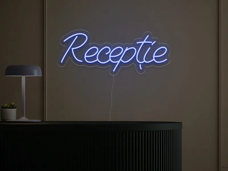 Receptie -  Semn Luminos LED Neon