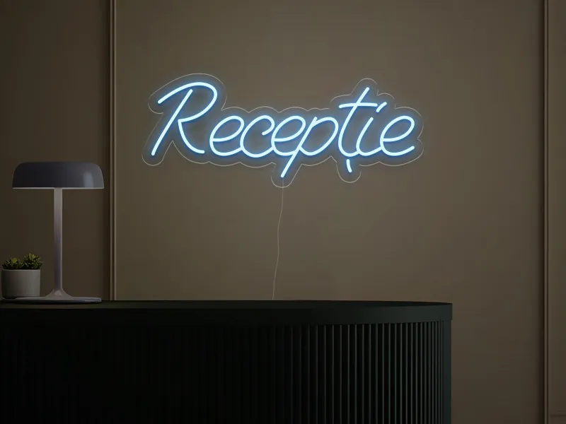 Receptie -  Semn Luminos LED Neon