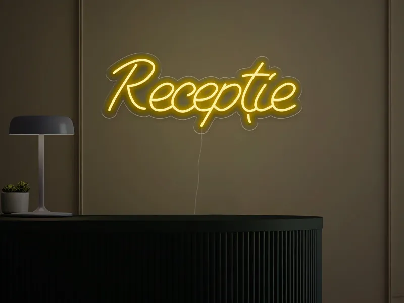 Receptie -  Semn Luminos LED Neon