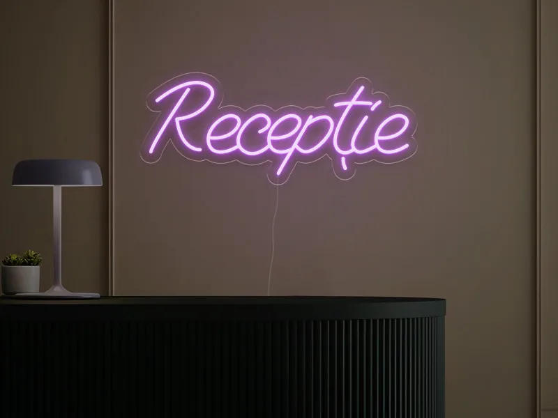Receptie -  Semn Luminos LED Neon