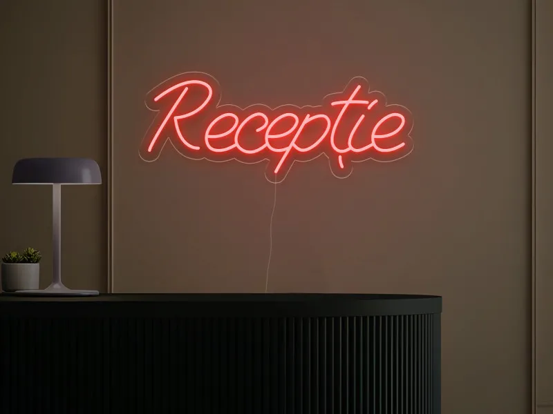 Receptie -  Semn Luminos LED Neon