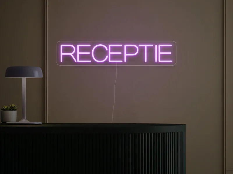Receptie -  Semn Luminos LED Neon