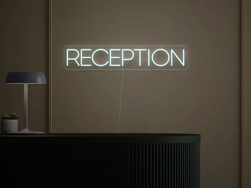 Reception -  Semn Luminos LED Neon