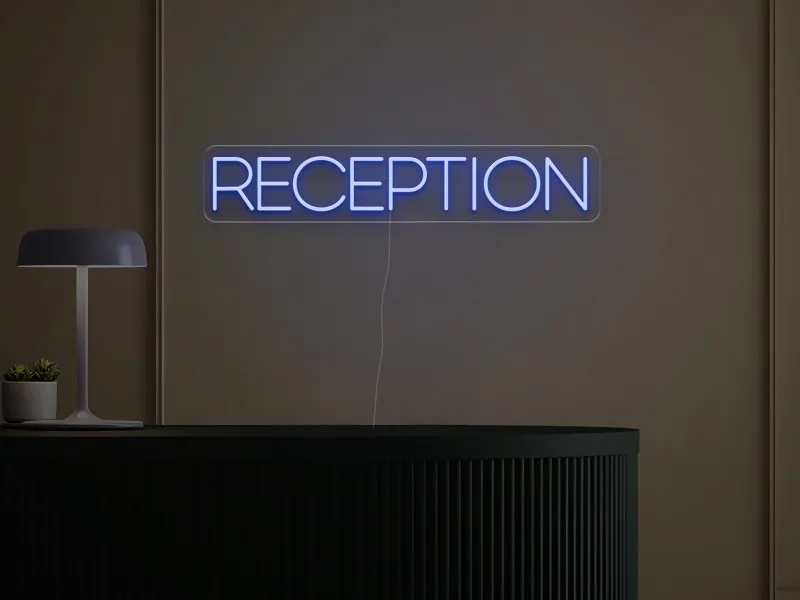 Reception -  Semn Luminos LED Neon