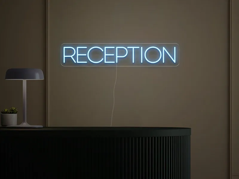 Reception -  Semn Luminos LED Neon
