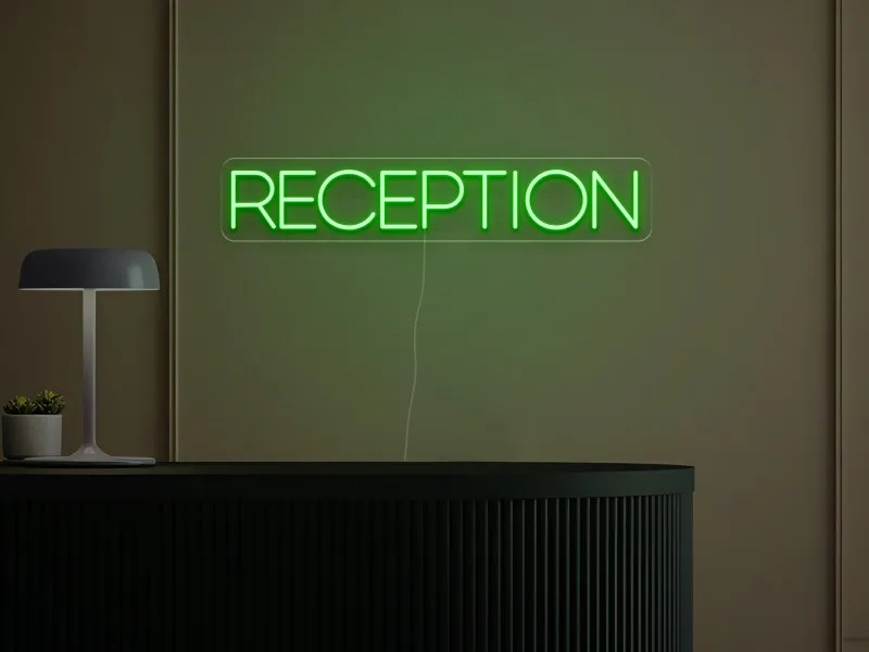 Reception -  Semn Luminos LED Neon
