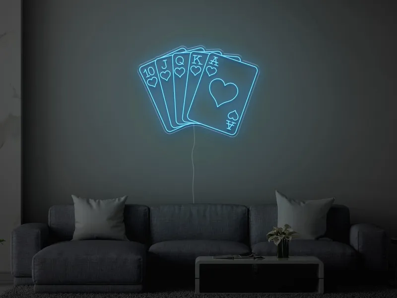 Chintă roială - Semn Luminos LED Neon